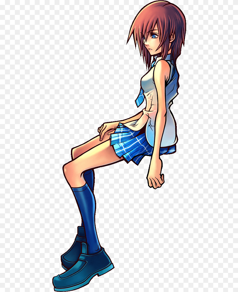 Kairi Kingdom Hearts 2 Art, Book, Comics, Publication, Adult Free Png