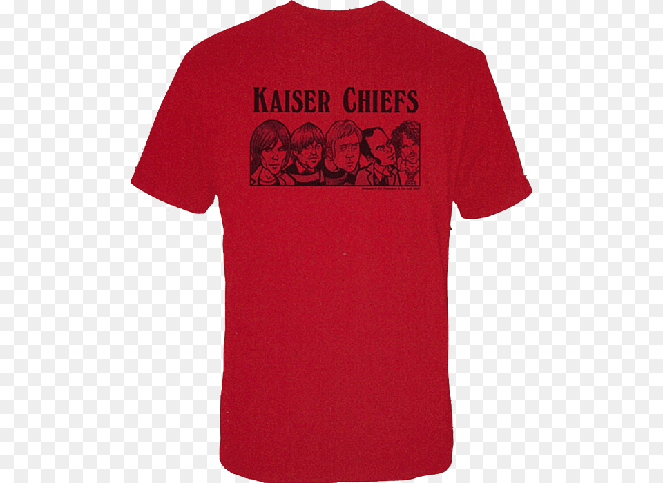 Kaiser Kaiser Chiefs Yours Truly Angry, Clothing, T-shirt, Shirt, Person Free Png