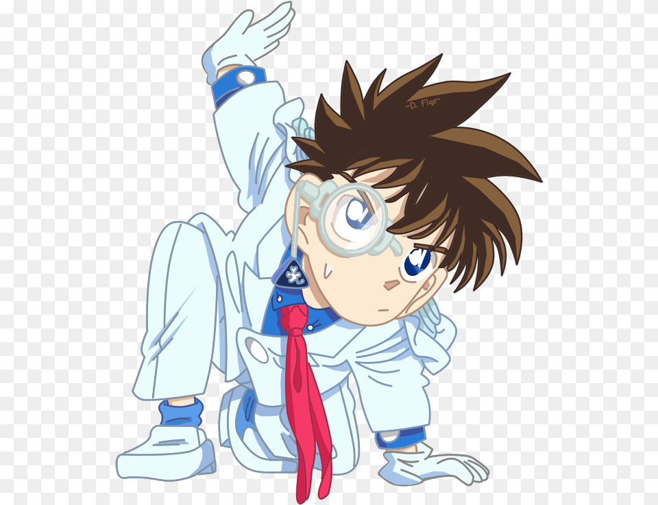 Kaito Kid By Shar Kaito Kuroba Chibi, Book, Comics, Publication, Baby Free Transparent Png