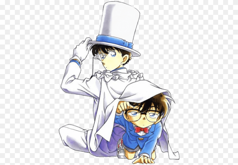 Kaito Kid Und Shinichi, Book, Comics, Publication, Adult Png