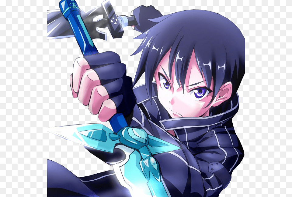 Kaito Sword Art Online, Book, Comics, Publication, Person Png Image