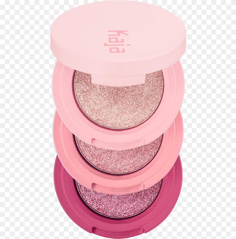 Kaja Beauty Bento Bouncy Shimmer Eyeshadow Trio, Cosmetics, Face, Face Makeup, Head Free Transparent Png