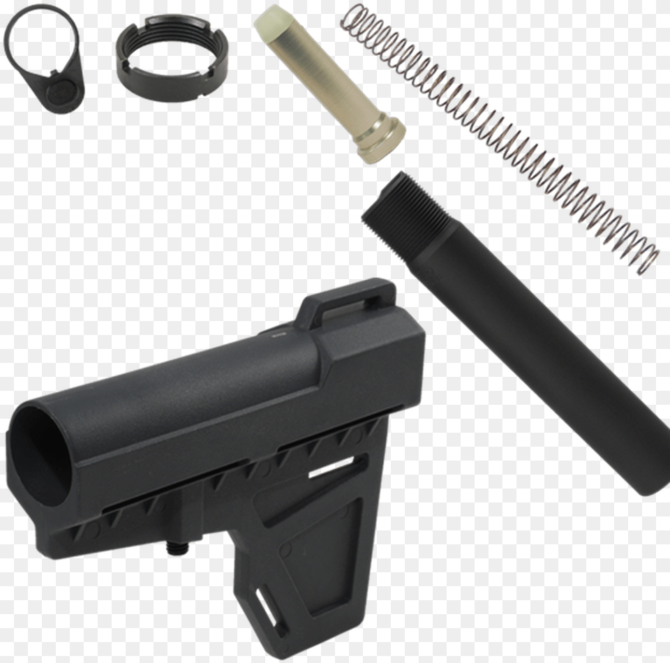 Kak Industry Shockwave Blade Pistol Stabilizer Kit, Firearm, Gun, Handgun, Weapon Png Image