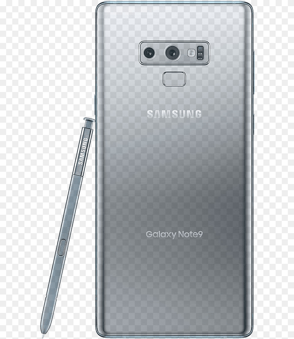 Kak Viglyadit Samsung Galaxy Note 9 Sm N960u 128gb Gsm Samsung Note 9 Silver, Electronics, Mobile Phone, Phone Png