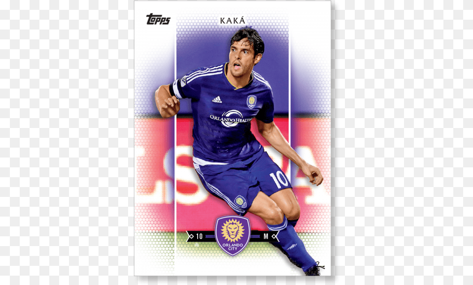 Kaka 2017 Topps Mls Veterans And Rookies Poster Soccer Player, Hand, Body Part, Clothing, Shirt Free Png Download
