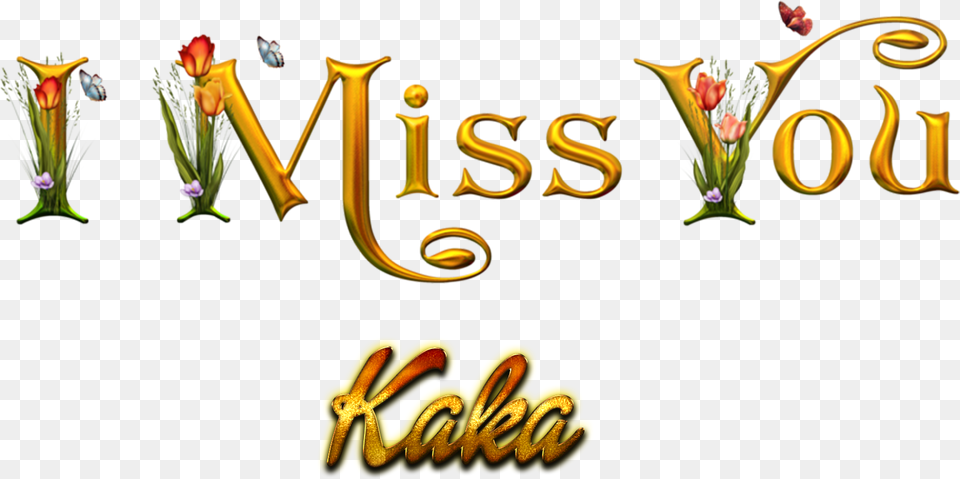 Kaka Love Name Heart Design Miss U Anju, Plant, Text Png Image
