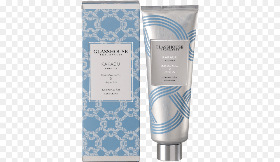 Kakadu Water Lily Handcream By Glasshouse Glasshouse Hand Cream Marseille Gardenia, Bottle, Lotion, Aftershave, Cosmetics Png