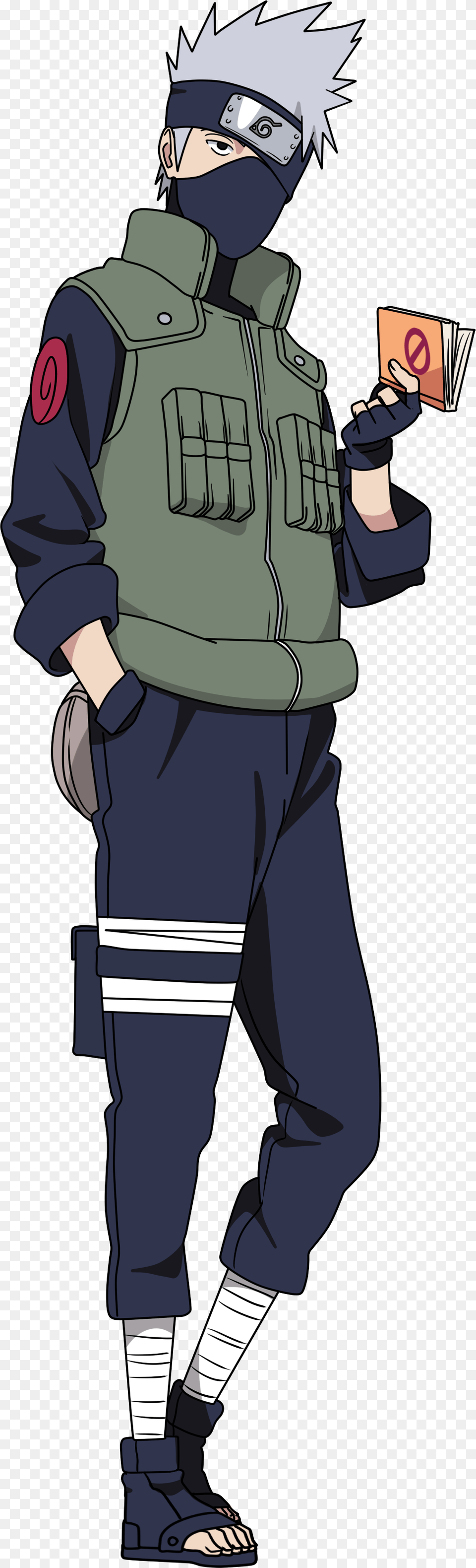 Kakashi Clipart Kakashi, Book, Publication, Comics, Person Png Image