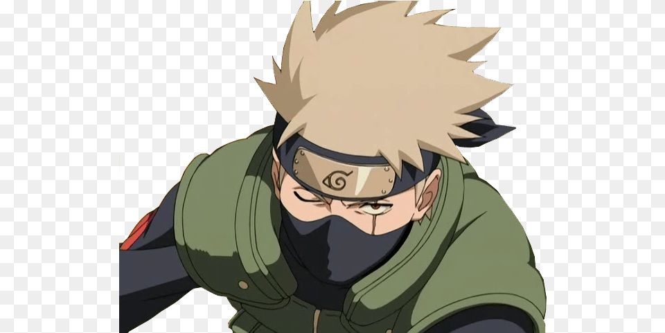 Kakashi Hatake, Anime, Adult, Male, Man Png