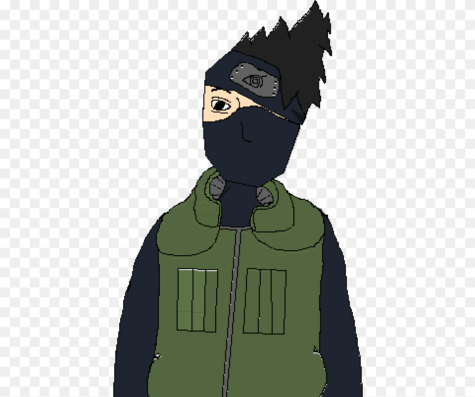 Kakashi Hatake Cartoon, Jacket, Clothing, Coat, Person Free Png