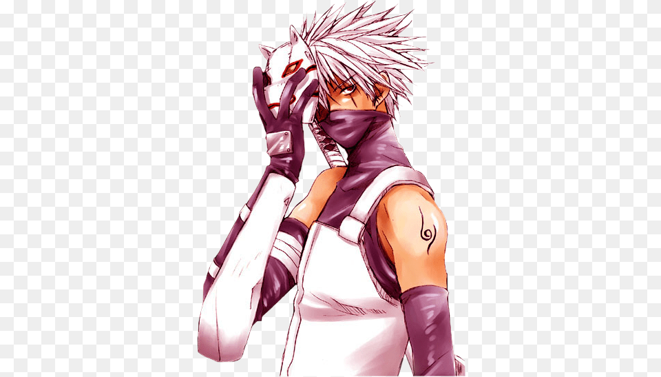 Kakashi Hatake Render Daily Anime Art Kakashi Render, Publication, Book, Comics, Adult Png