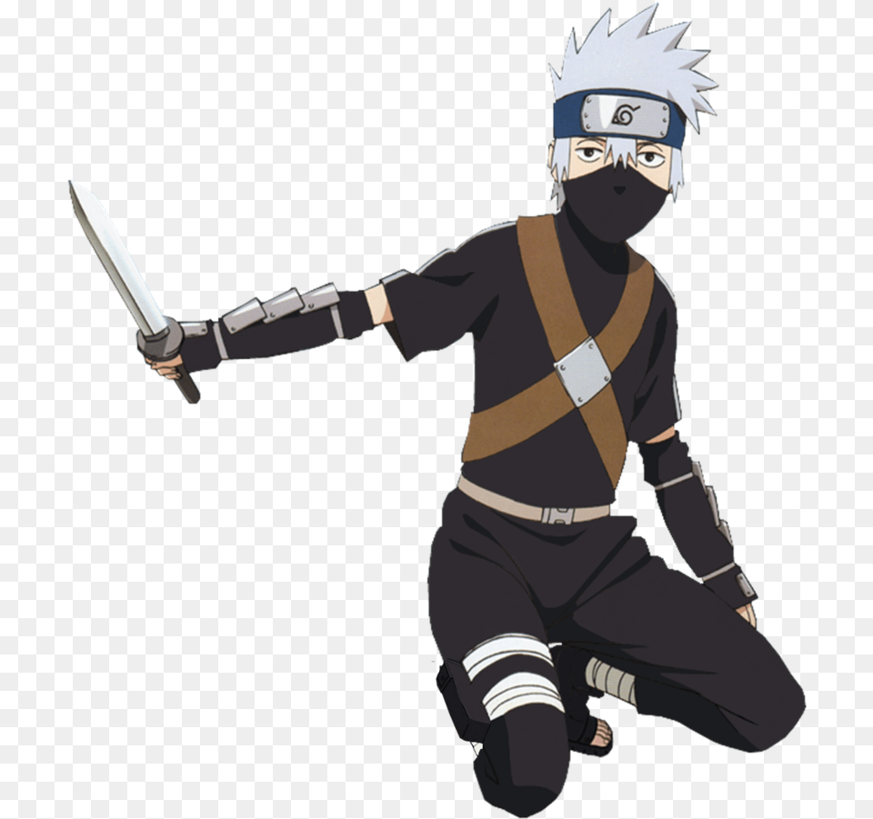 Kakashi Kakashi Kid Render, Person, Face, Head, Sword Png Image