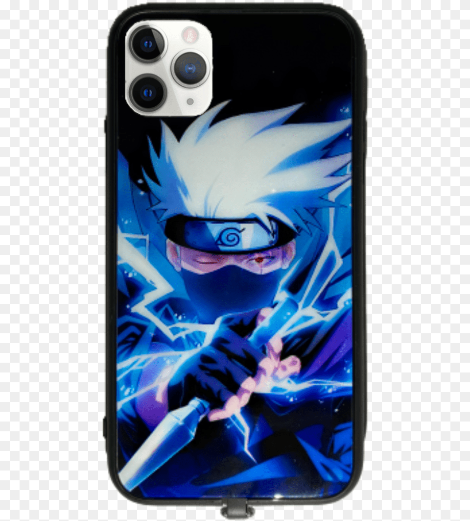 Kakashi Led Iphone Case Kakashi Led Iphone Case, Electronics, Phone, Mobile Phone, Person Free Png Download