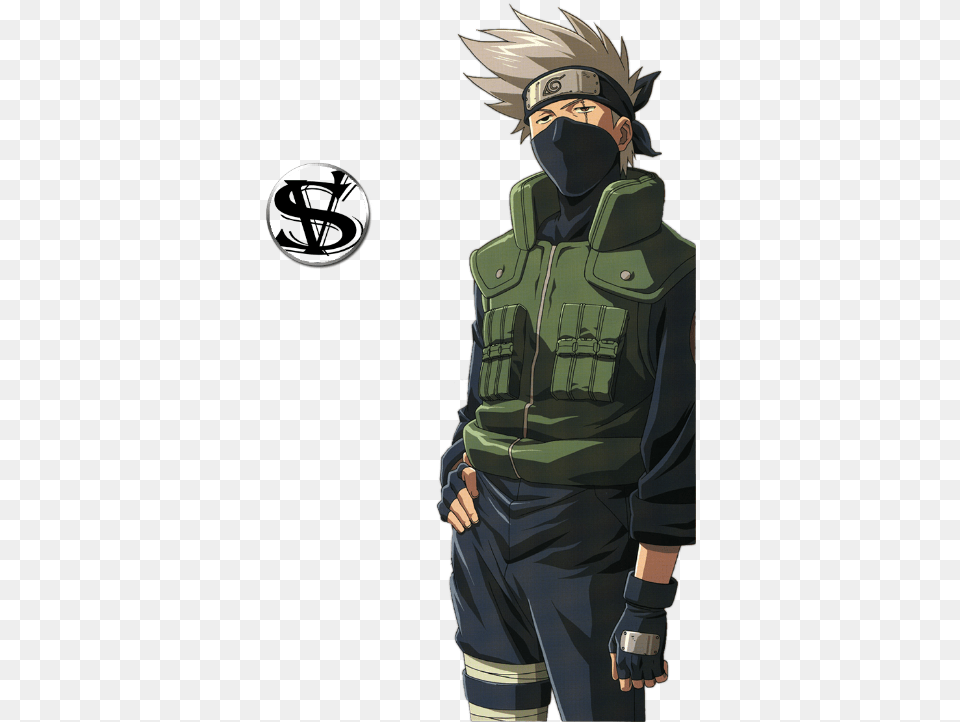 Kakashi Photo Kakashi Render Sv Naruto Hatake Kakashi Deluxe Men39s Cosplay Costume, Adult, Person, Man, Male Free Png Download