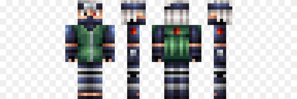 Kakashi Skin For Minecraft Minecraft, Tartan, Art, Qr Code Free Png