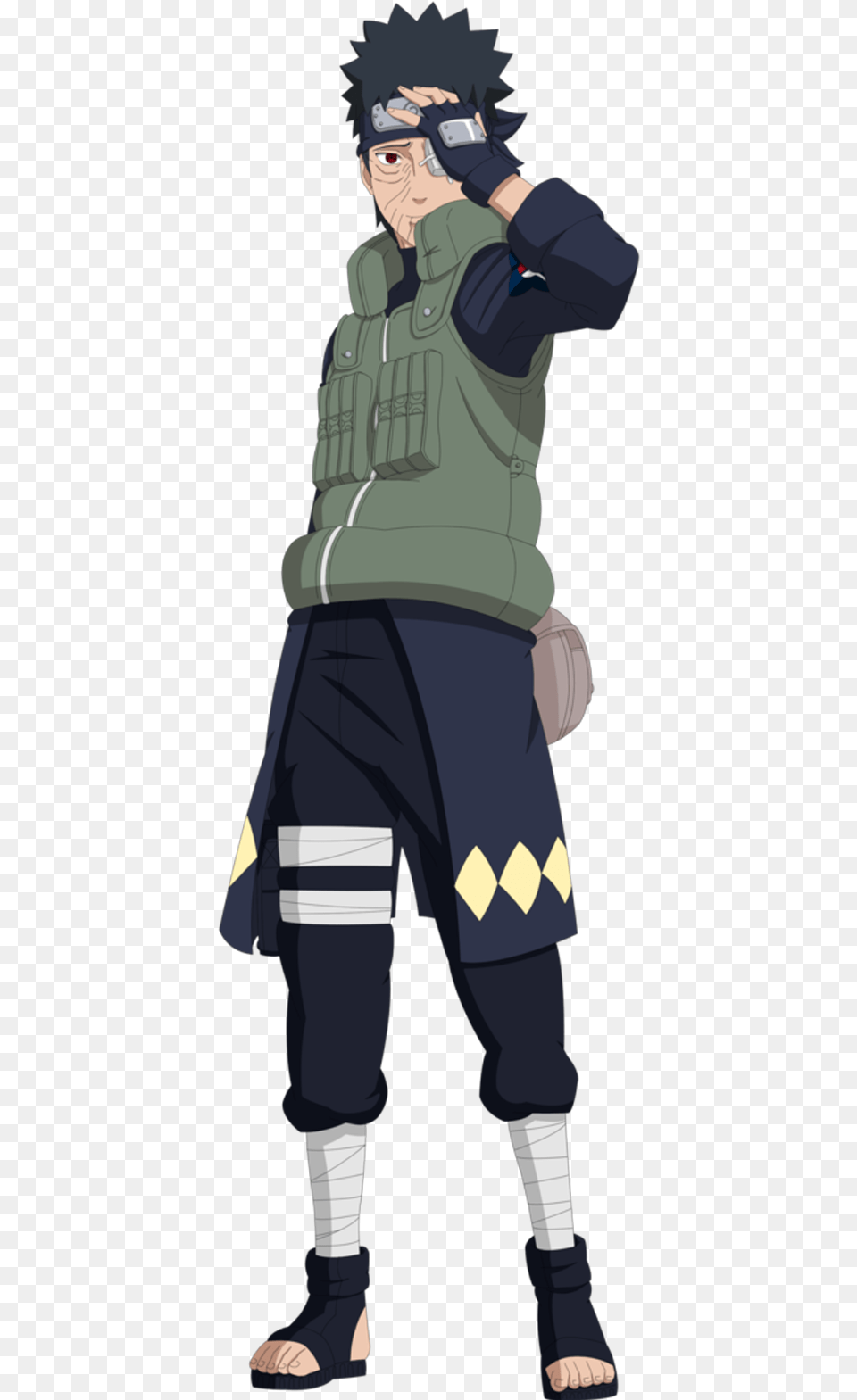 Kakashi Standing, Clothing, Pants, Person, Publication Free Transparent Png