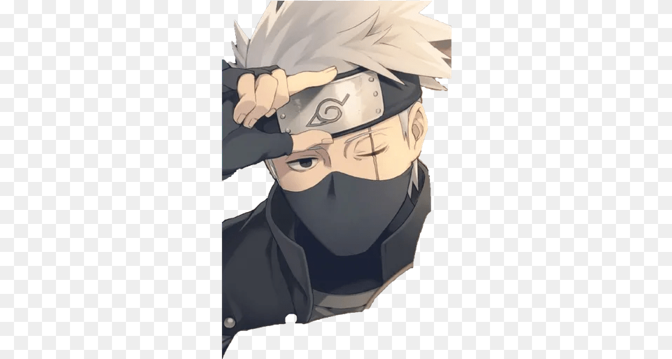 Kakashi Whatsapp Stickers Stickers Cloud Kakashi Naruto, Anime, Adult, Person, Female Free Png Download