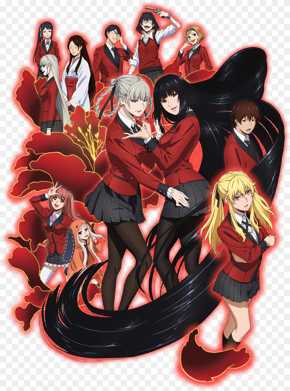 Kakegurui Wiki Kakegurui Fanart, Book, Comics, Publication, Adult Free Transparent Png