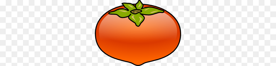 Kaki Persimmons Clip Art, Food, Fruit, Plant, Produce Png