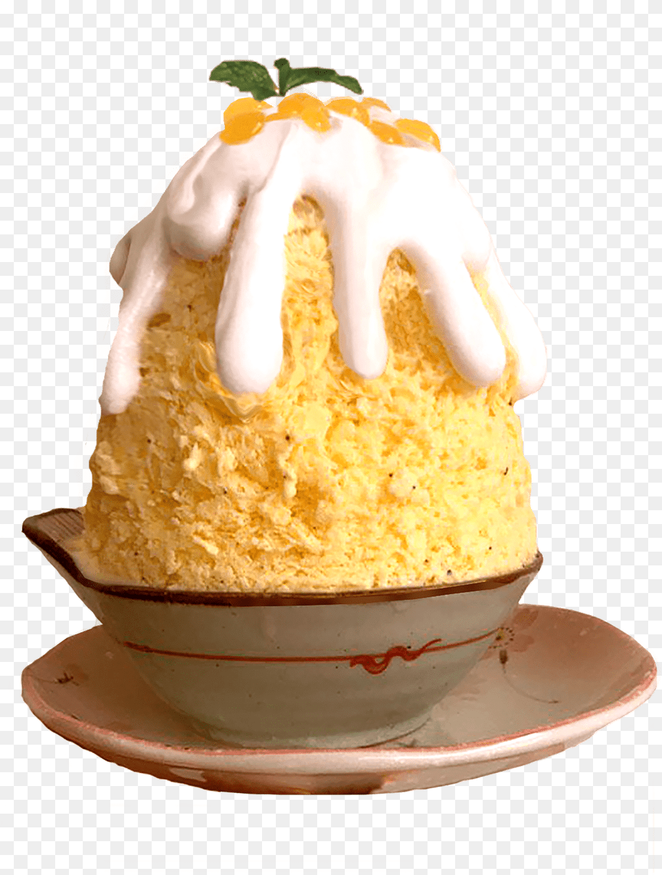 Kakigri, Cream, Dessert, Food, Ice Cream Png Image