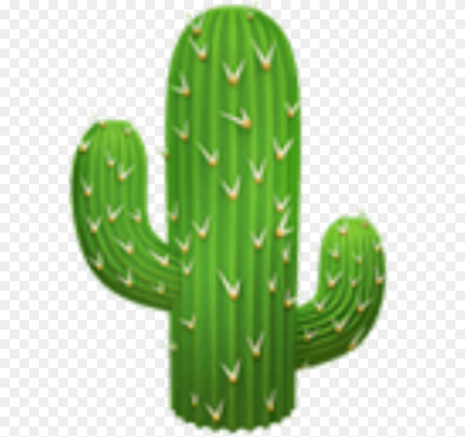 Kaktus Cactus Green Cute Emoji Iphone Applemoji Transparent Background Cactus Emoji, Plant, Chandelier, Lamp Png Image
