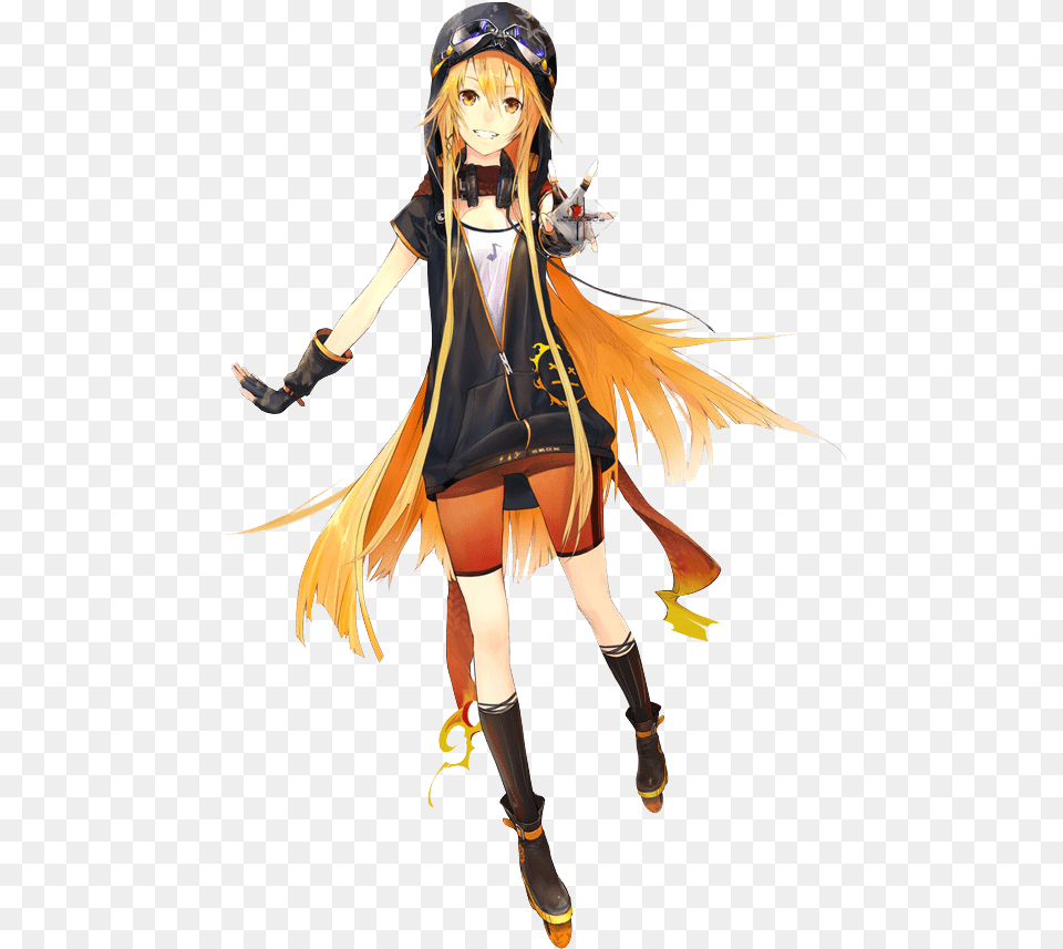 Kaku San Sei Million Arthur Warrior Orange Hair Anime Girl, Publication, Book, Comics, Adult Free Png Download