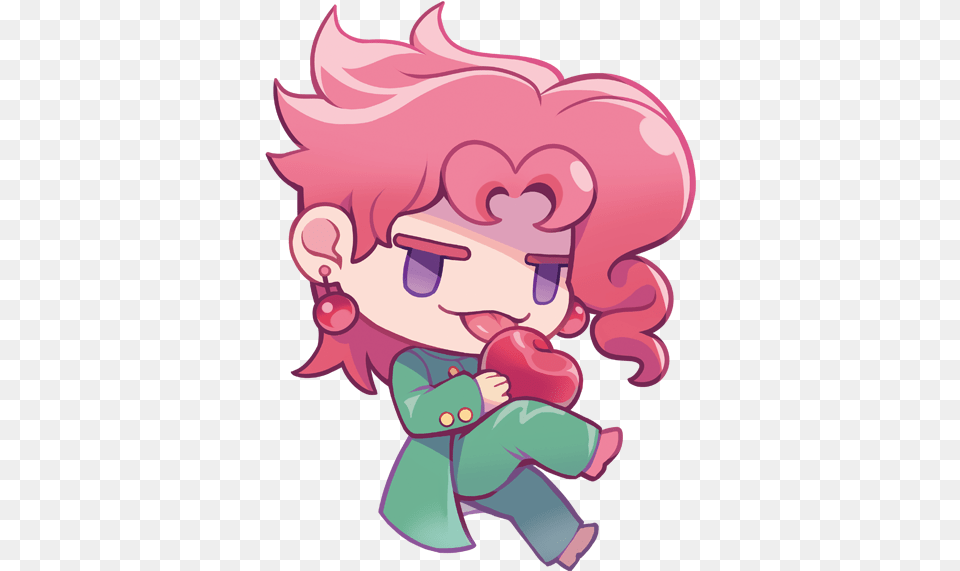 Kakyoin Photo Spam Kakyoin Chibi, Baby, Person, Art, Graphics Free Png Download