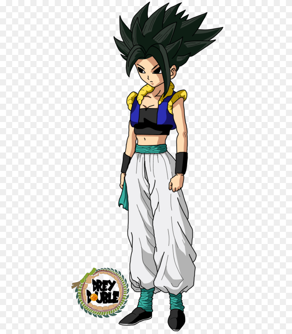 Kale And Caulifla Fusion Dance, Book, Comics, Publication, Adult Png Image