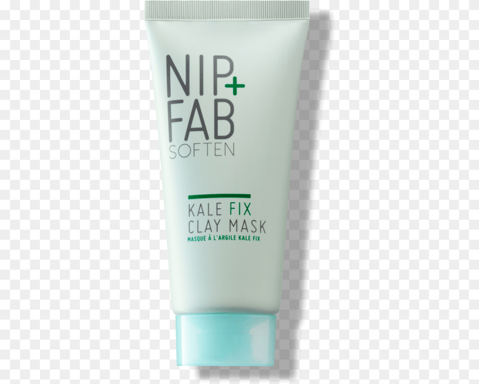Kale Fix Clay Mask Suitable For Dry Sensitive Skin Nip Fab Kale Fix Moisturiser, Bottle, Lotion, Cosmetics, Mailbox Free Png Download