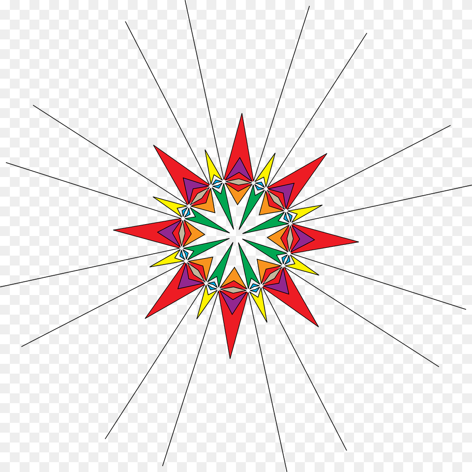 Kaleidoscope Clipart, Pattern, Bow, Weapon, Art Free Png Download