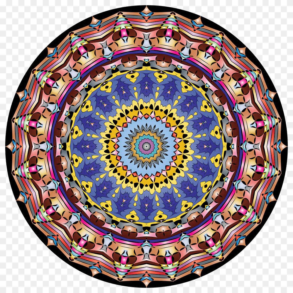 Kaleidoscopic Mandala 3 Clipart, Art, Pattern, Accessories, Ornament Free Transparent Png