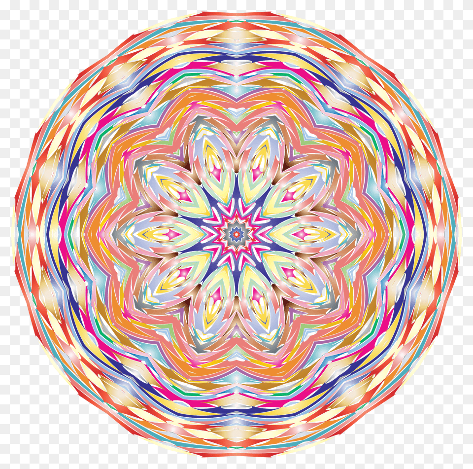 Kaleidoscopic Mandala 6 No Backgorund Clipart, Pattern, Art, Helmet Png Image