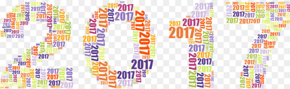 Kalender 2017 Nieuwe Tekst Tijd Type Typografie 2017 Clipart Black And White, Purple, Art, Graphics, Text Free Png