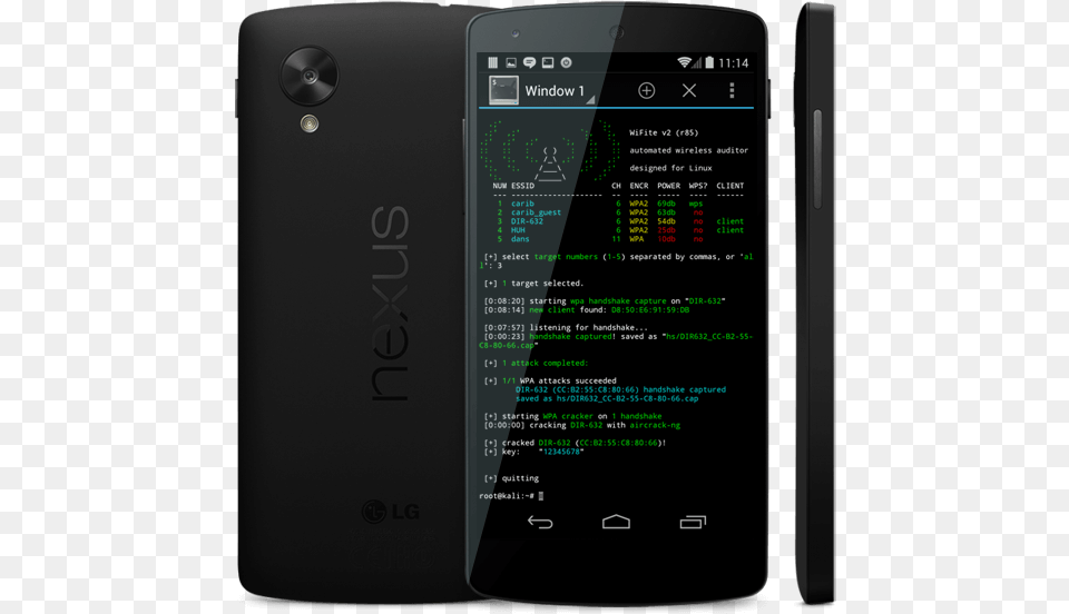 Kali Linux Nethunter Nexus 5 Kali Linux, Electronics, Mobile Phone, Phone Png