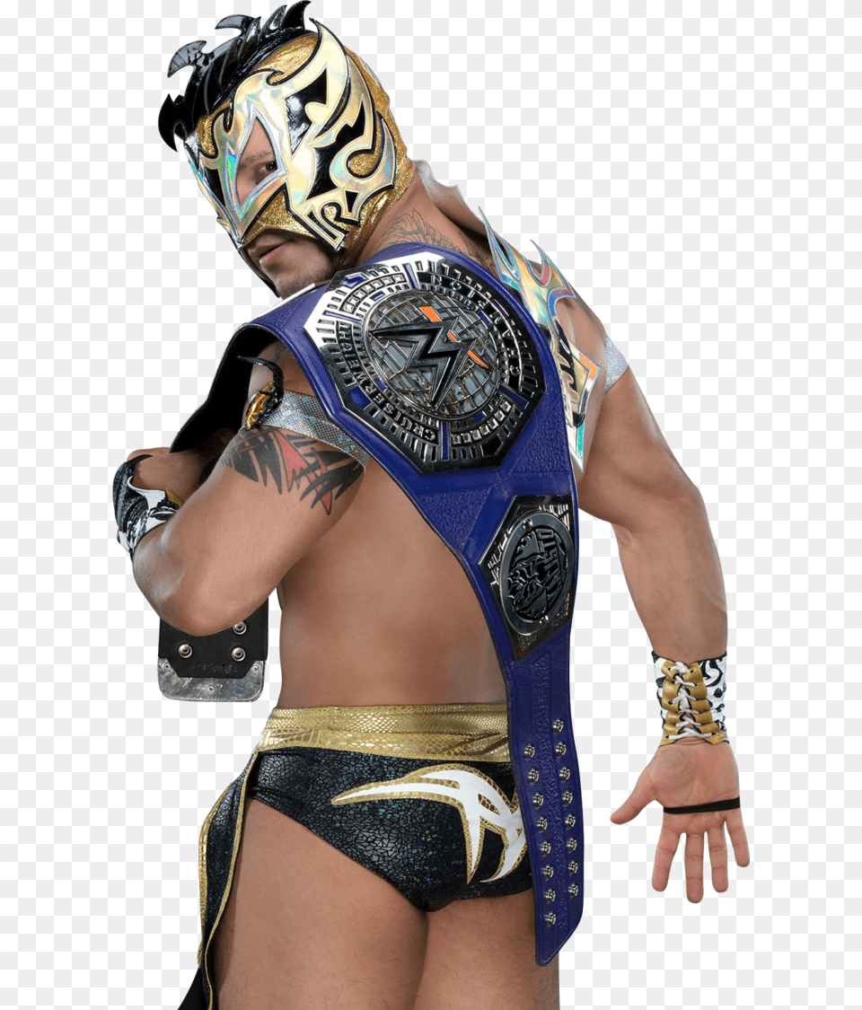 Kalisto Cruiserweight Champion 2017 New By Ambriegnsasylum16 Kalisto Cruiserweight Champion, Hand, Person, Body Part, Finger Png Image