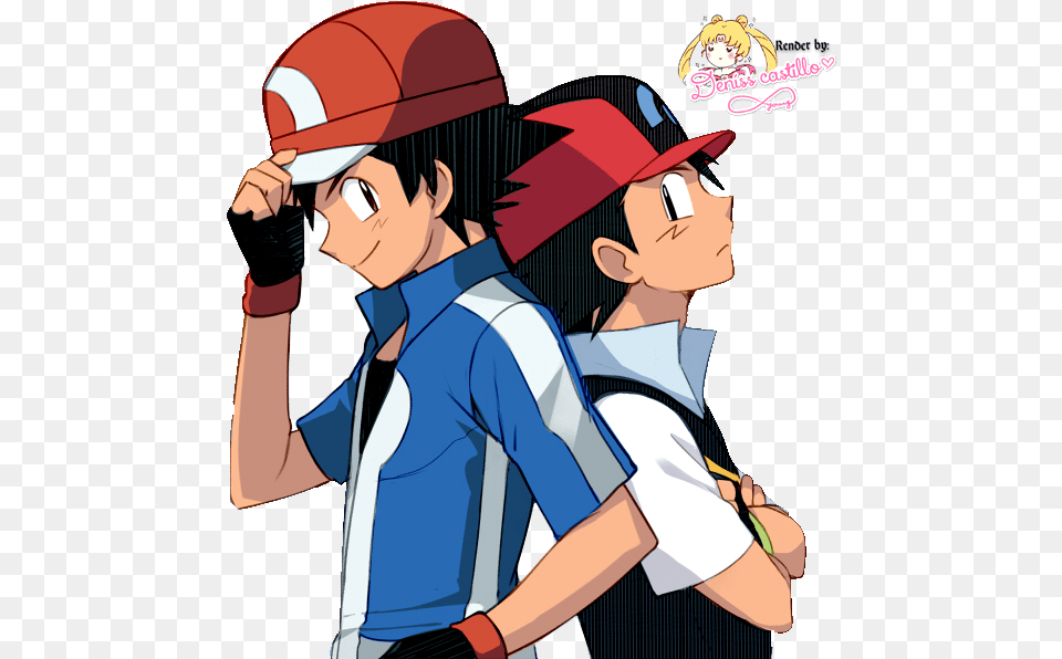 Kalos Ash And Sinnoh Ash, Publication, Book, Comics, Adult Free Transparent Png