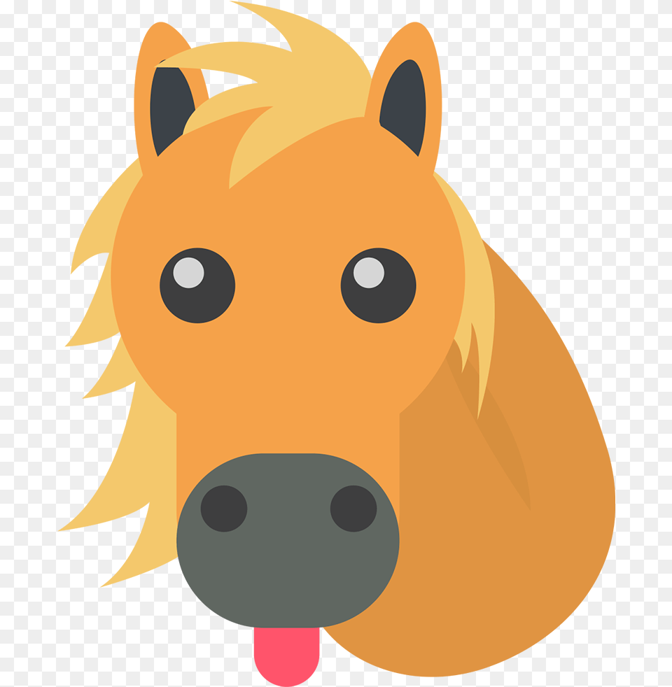 Kalsariknnit Horse Emoji Background, Snout, Animal, Bear, Mammal Free Transparent Png