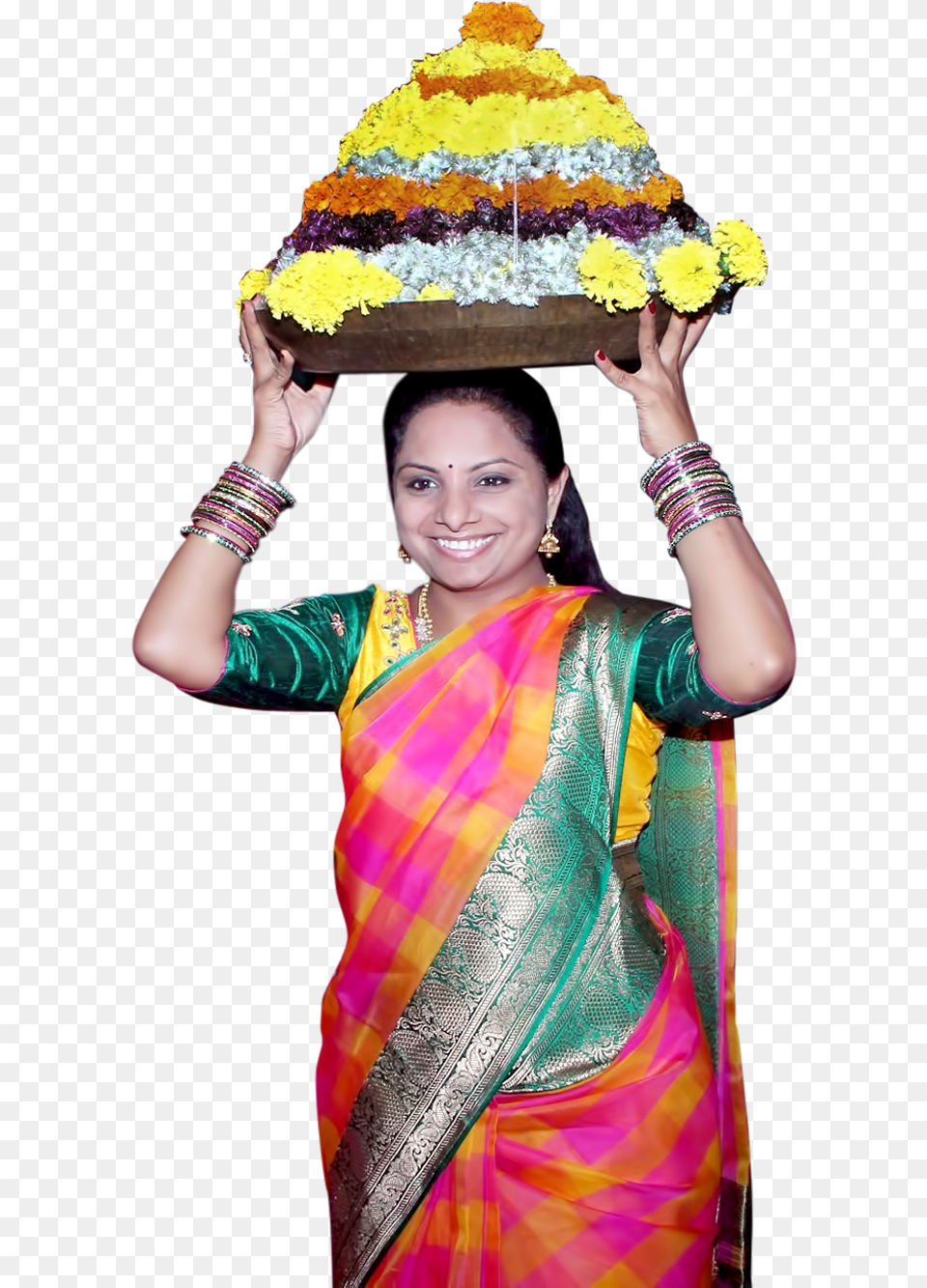 Kalvakuntla Kavitha Hd Photos Images Sari, Woman, Adult, Wedding, Bride Free Png