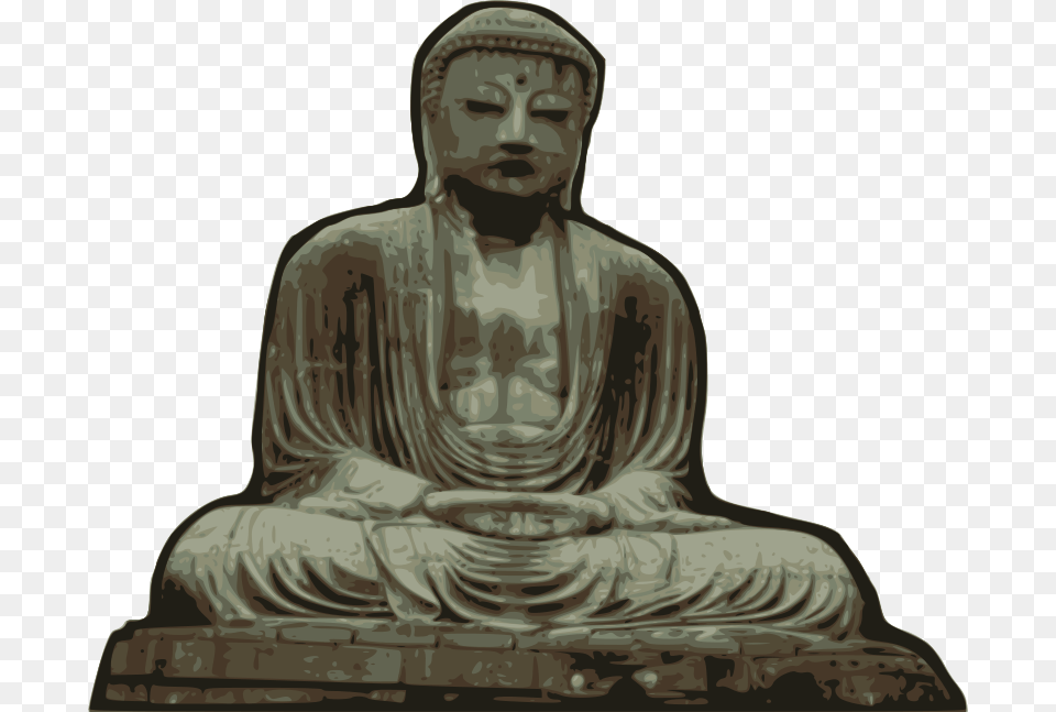 Kamakurabuddha, Art, Adult, Male, Man Png Image