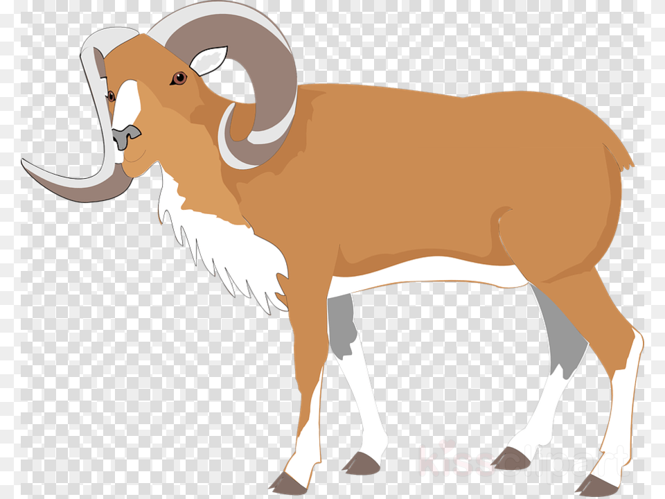 Kambing Kartun Clipart Goat Sheep, Livestock, Animal, Mammal, Face Free Png Download