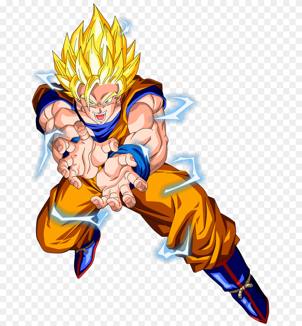 Kamehameha Son Goku, Book, Comics, Publication, Baby Free Transparent Png