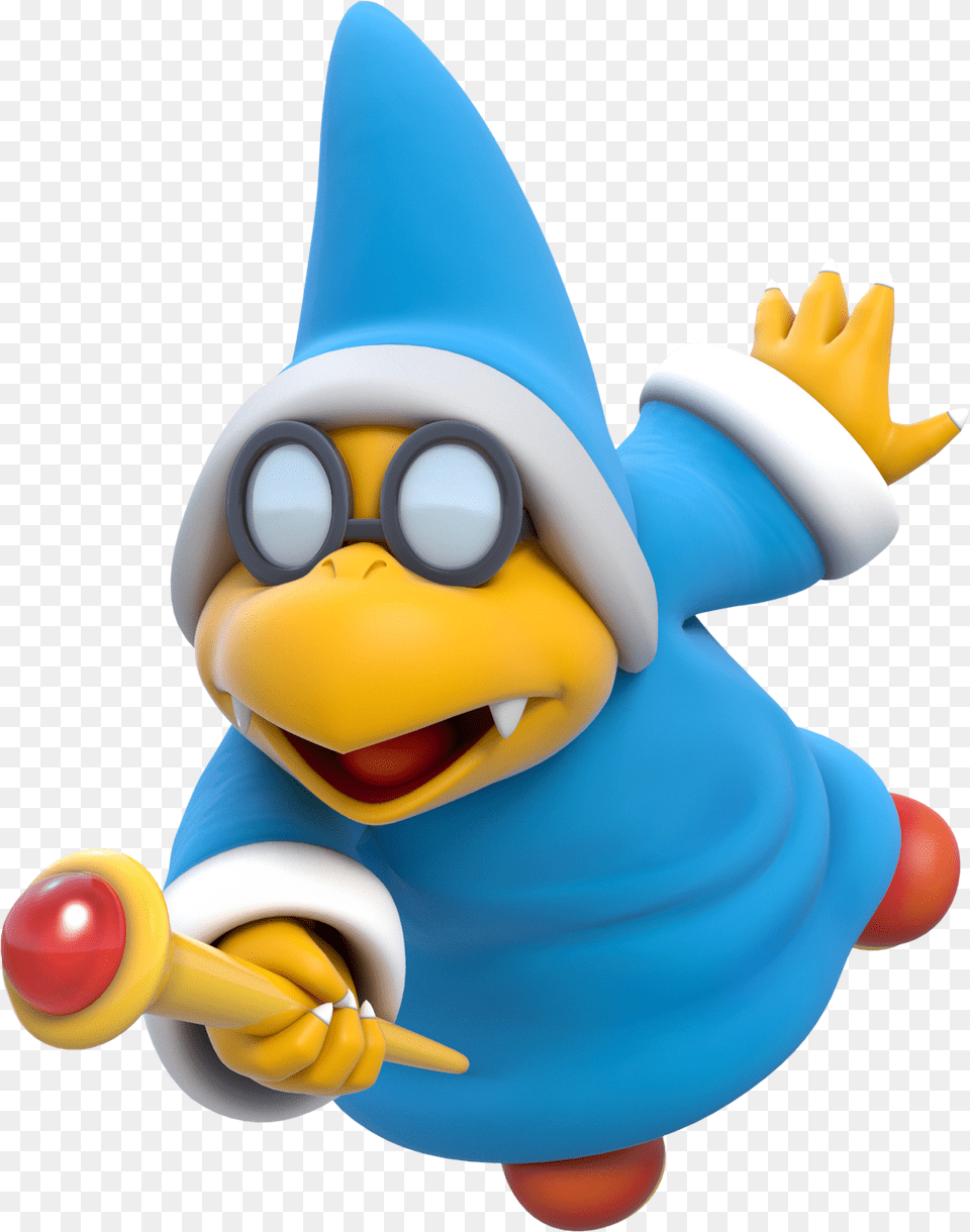 Kamek From Super Mario Bros Mario Party Star Rush Renders, Toy Free Png Download