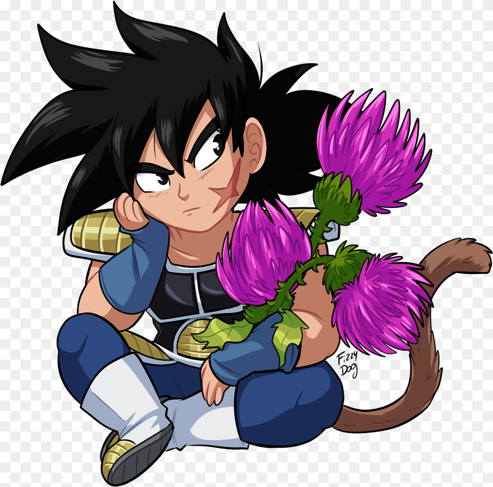 Kami Sama Puede Ser Muy Cruel U2014 Bardock Burdock Flowers Cartoon, Publication, Book, Comics, Baby Png