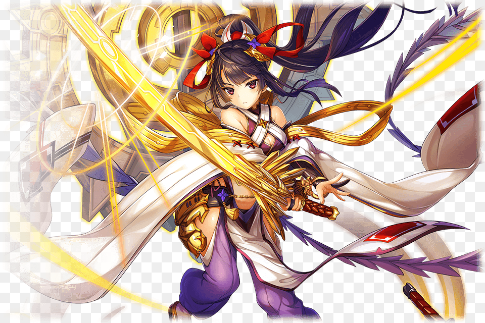 Kamihime Project Wikia Illustration, Book, Comics, Publication, Person Free Png Download
