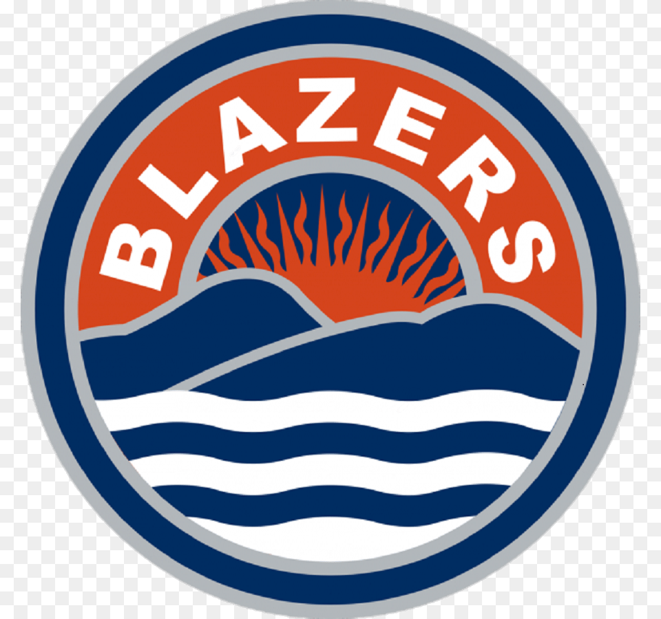 Kamloops Blazers Round Logo, Badge, Emblem, Symbol, Disk Free Png