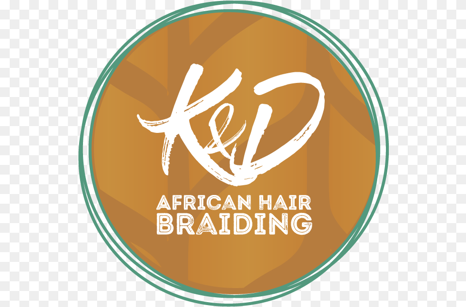 Kampd African Hair Braiding, Logo, Disk Png