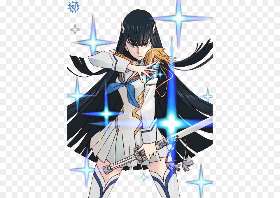 Kamui Render Klk Kill La Kill Satsuki Kiryuin Junketsu Satsuki Kiryuin, Publication, Book, Comics, Adult Free Png