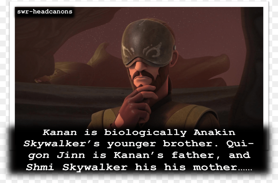 Kanan Is Biologically Anakin Skywalkers Younger Brother Rock Gospel, Adult, Male, Man, Person Png Image