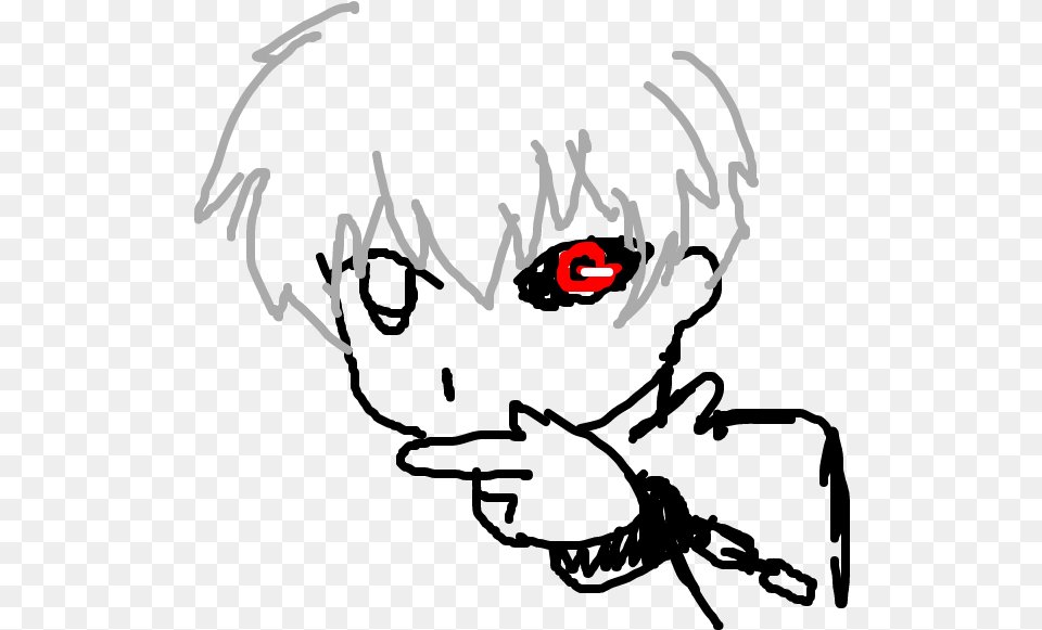 Kaneki Cartoon, Handwriting, Text Png Image