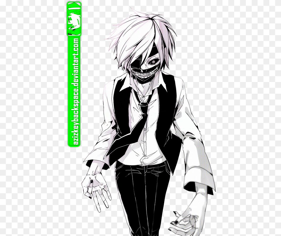 Kaneki Drawing Anime Kaneki Ken Manga, Adult, Publication, Person, Woman Free Png Download